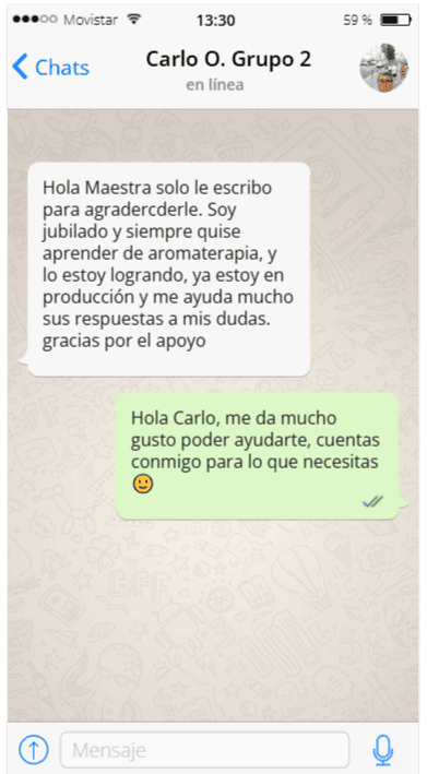 Testimonio de alumna del Método ALMA™